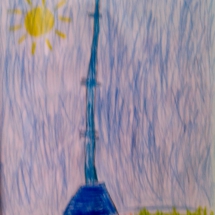 Останкинская башня (Дзюбла Кристина, 6,5 лет)